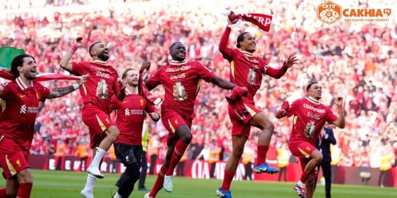 Liverpool chính thức vô địch Premier League 2024/25